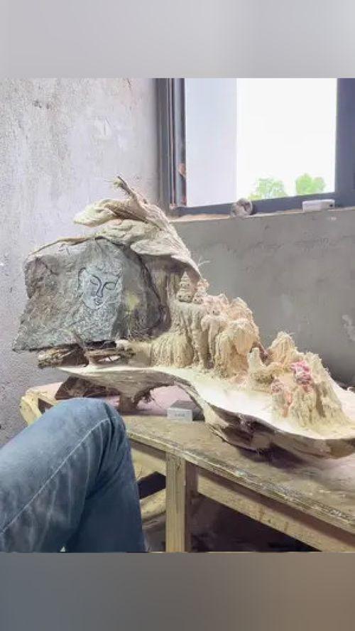 手工木雕视频